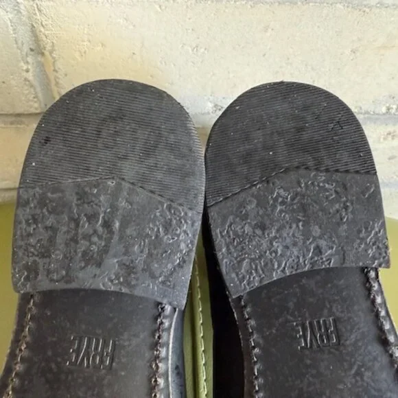 Frye Veronica Bootie distressed black leather size W 11 - Picture 8 of 10